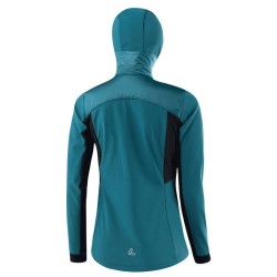 Kvinnors hette jakke Löffler Hybridjacket Grace PL60 blå korall